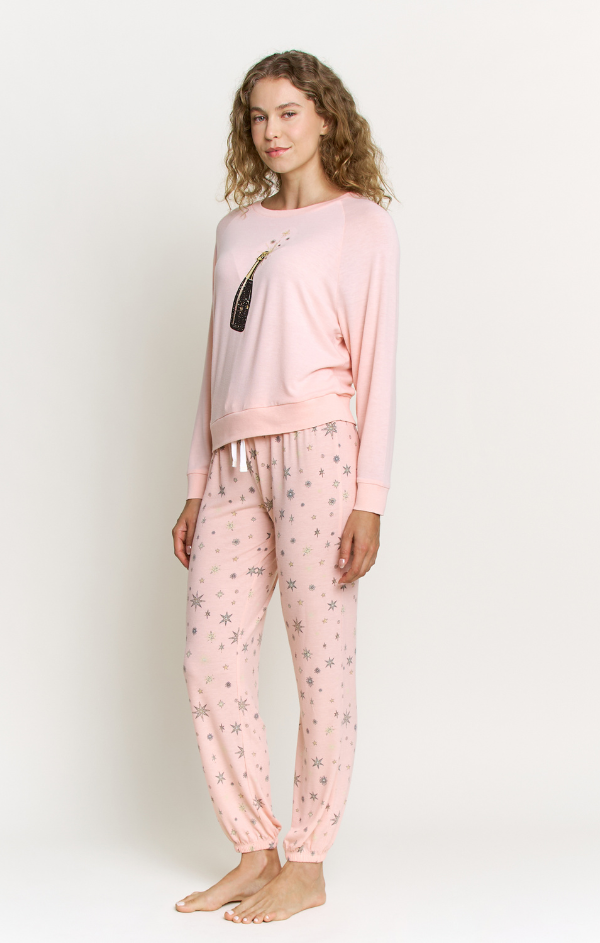 Star Seeker Long Set in Champagne Stars