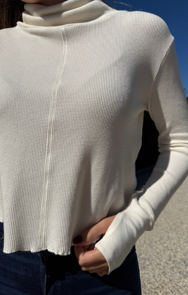 Turtleneck Long Sleeve with Thumb Holes