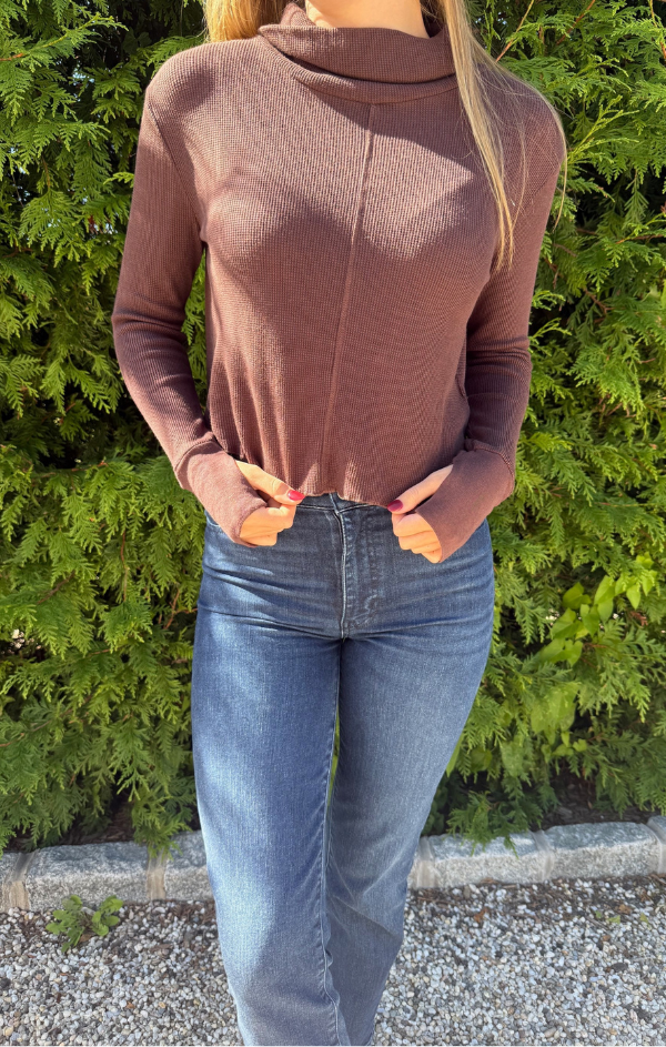 Turtleneck Long Sleeve with Thumb Holes