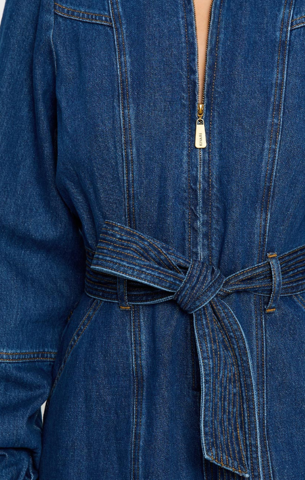 Lourdes Denim Playsuit