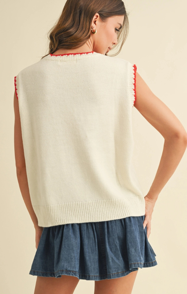 Amore Fish Knit Top