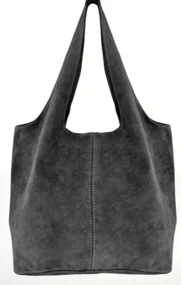 Italian Leather Shoulder Tote