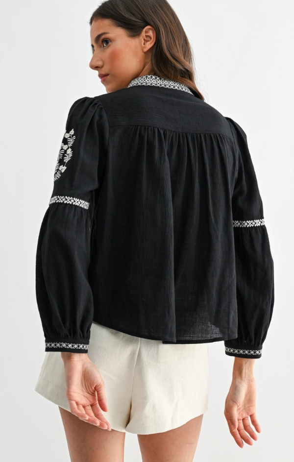 Briar Boho Long Sleeve Blouse