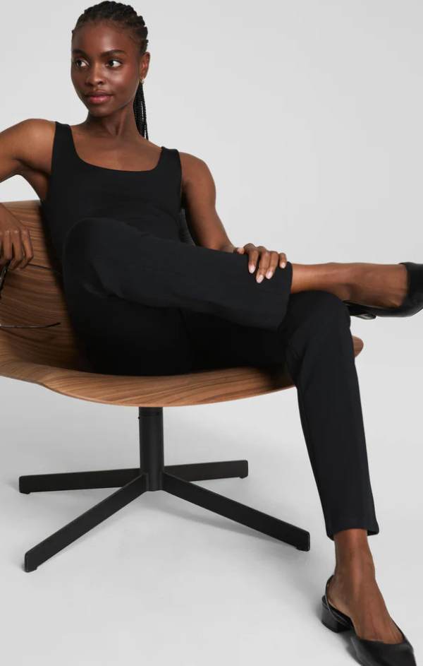 Ponte Slim Straight Pant