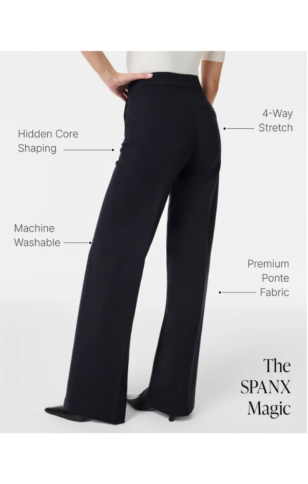 Ponte Wide Leg Pant