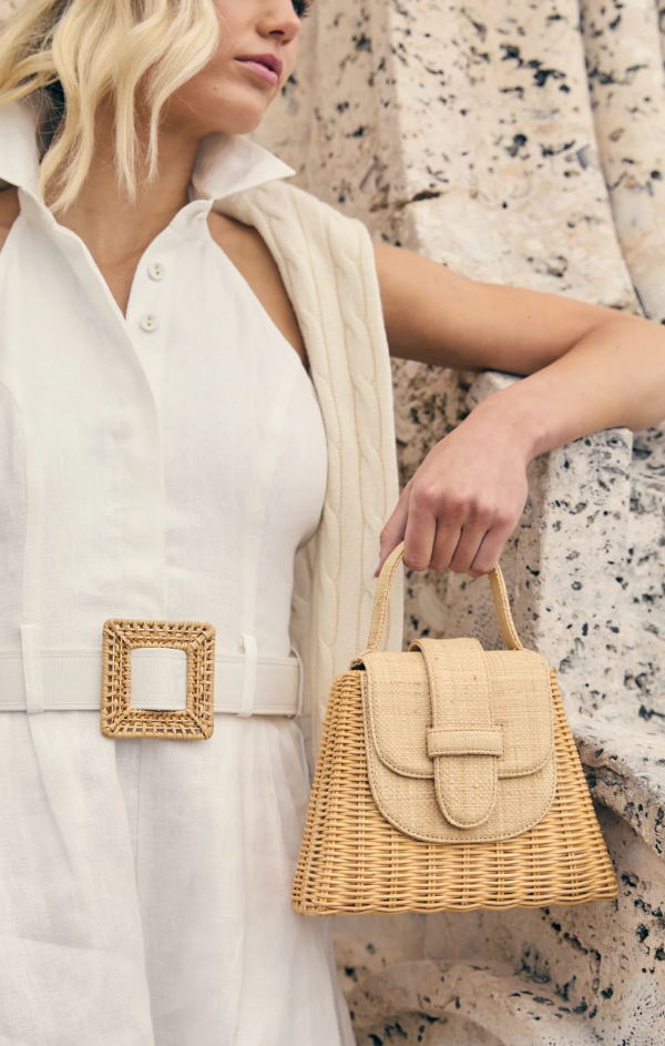 Raffia Petite Lady Bag