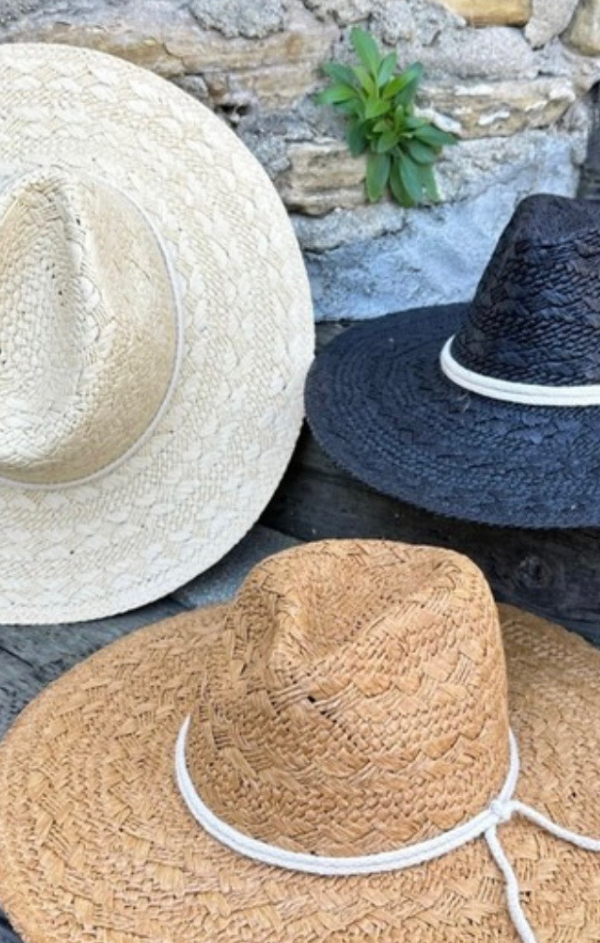 Handwoven Straw Panama Hat