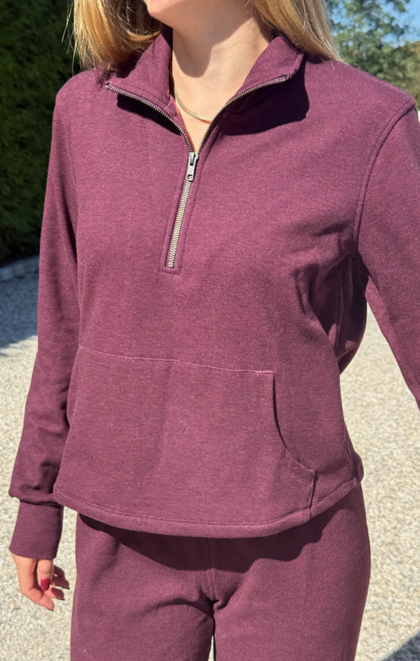Half Zip Funnel Pullover