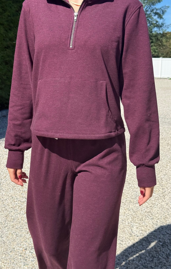 Half Zip Funnel Pullover