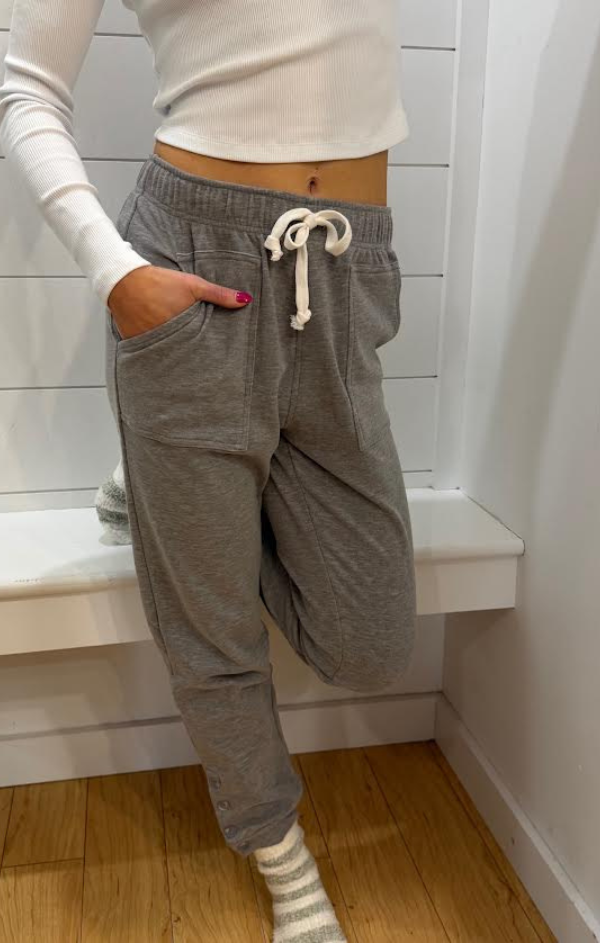 Button Jogger Pant