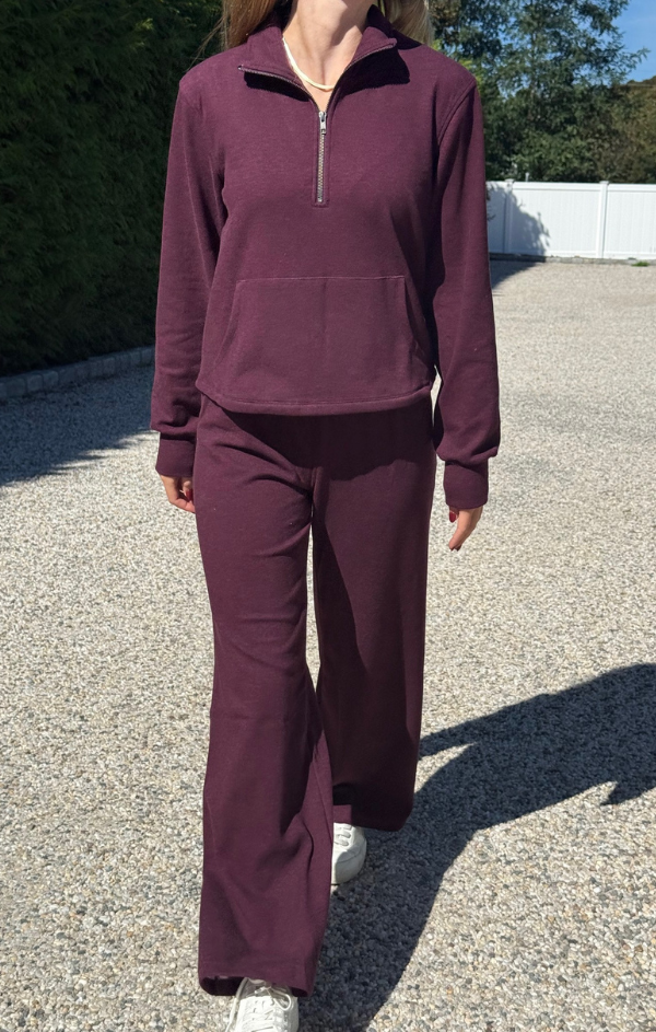 Half Zip Funnel Pullover