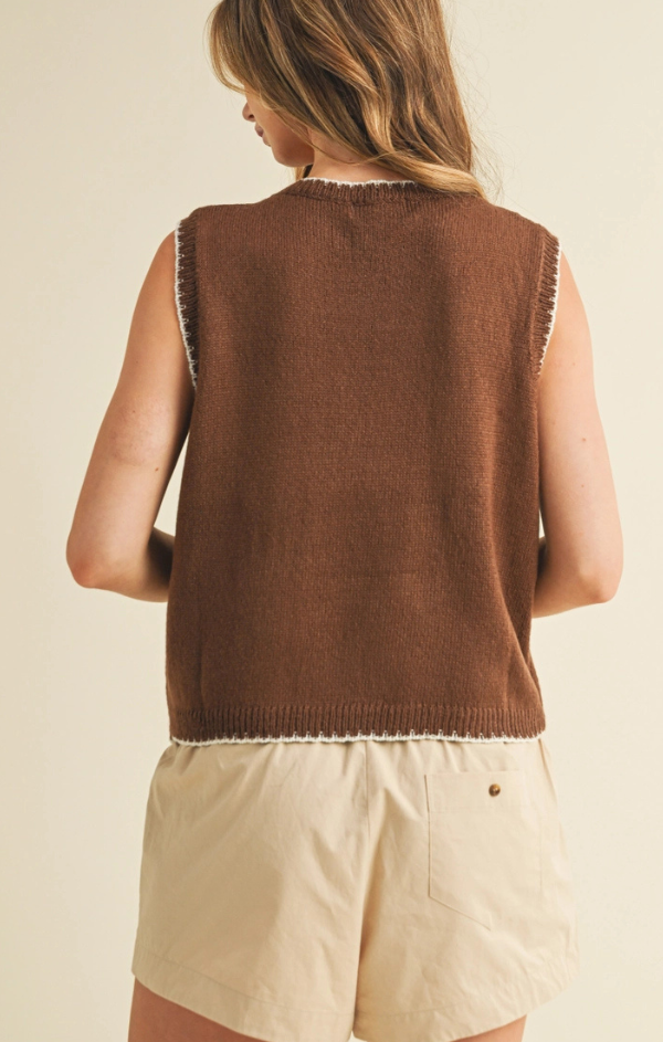 Maren Fish Sweater Vest