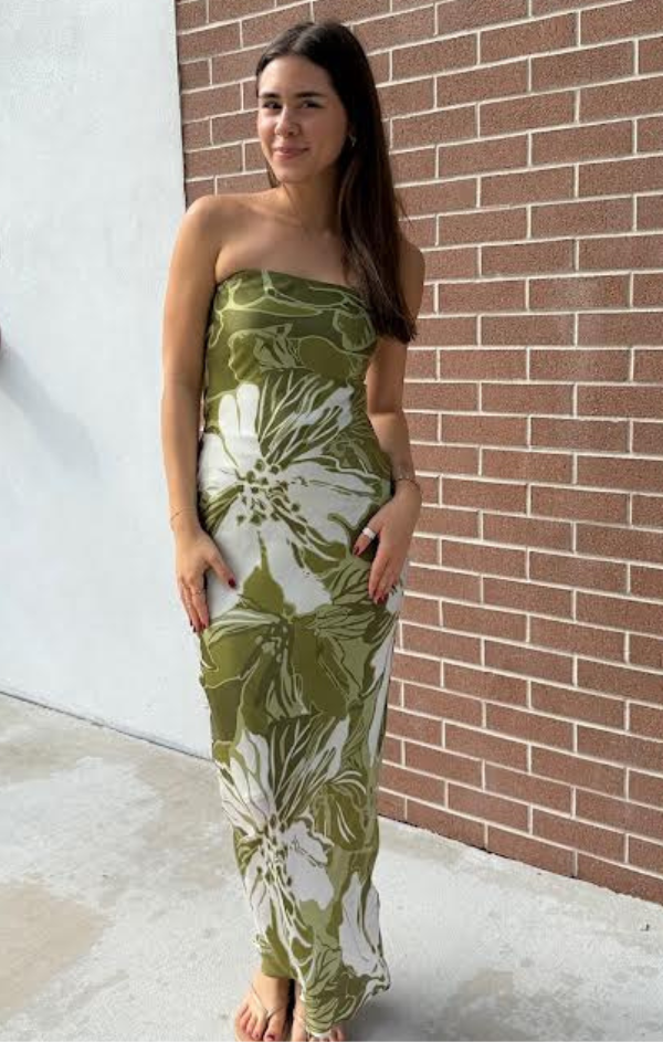 Strapless Maxi Dress