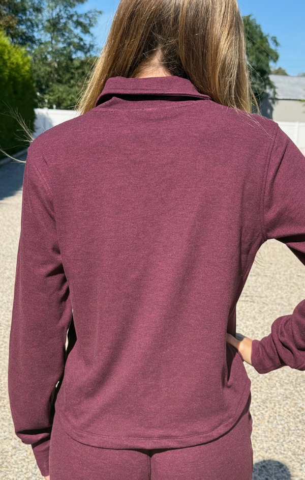 Half Zip Funnel Pullover