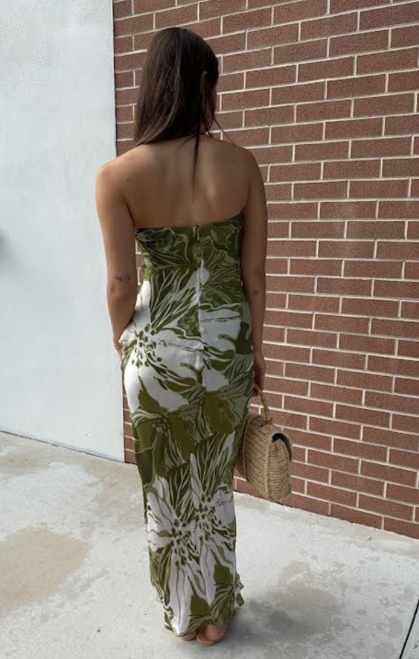 Strapless Maxi Dress