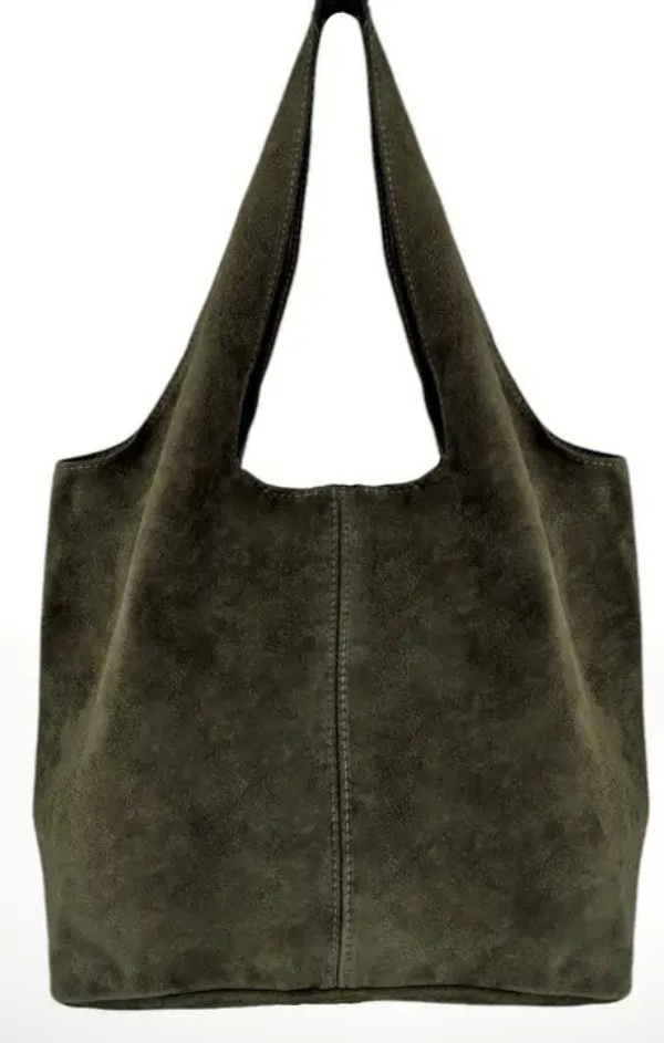 Italian Leather Shoulder Tote