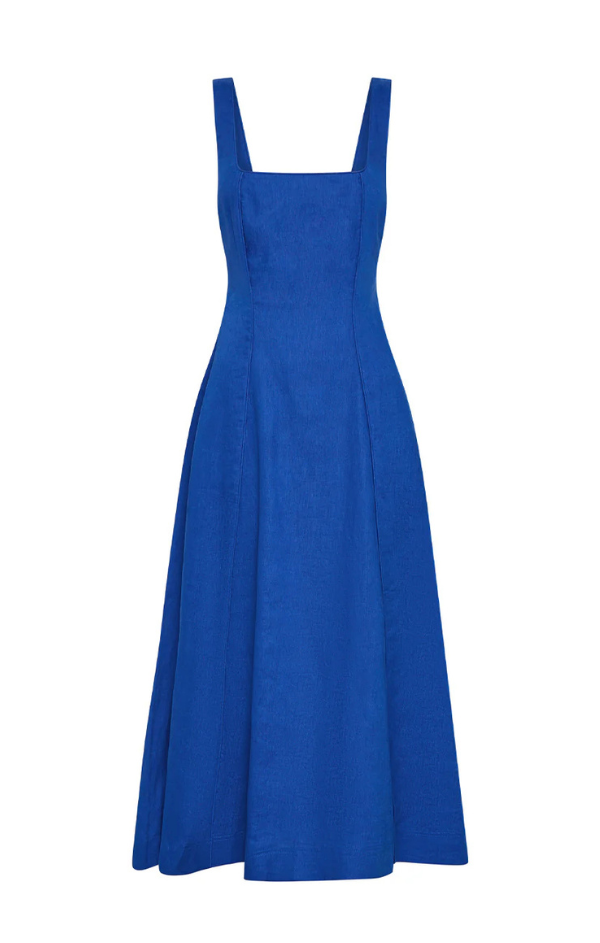 elise midi dress L'AGENCE Elise Midi Dress in Pink