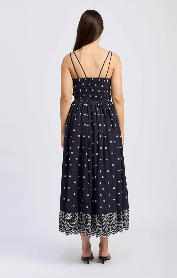 Elizabeth Embroidered Midi