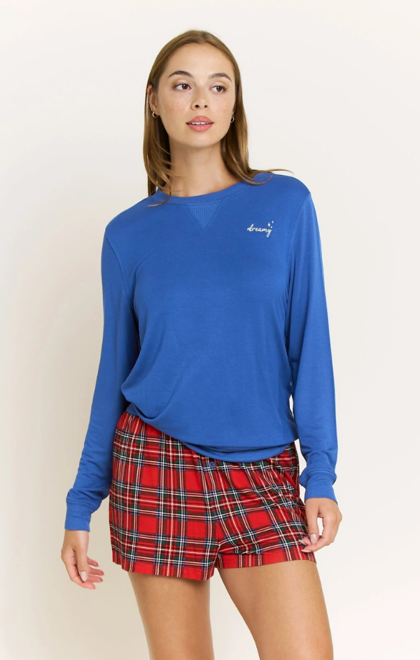 Sugar Sweetheart Long Sleeve Shortie Set