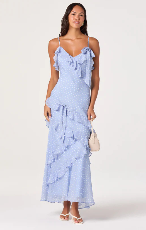 wilder pleated tiered maxi dress Wilder Pleated Tiered Maxi Dress