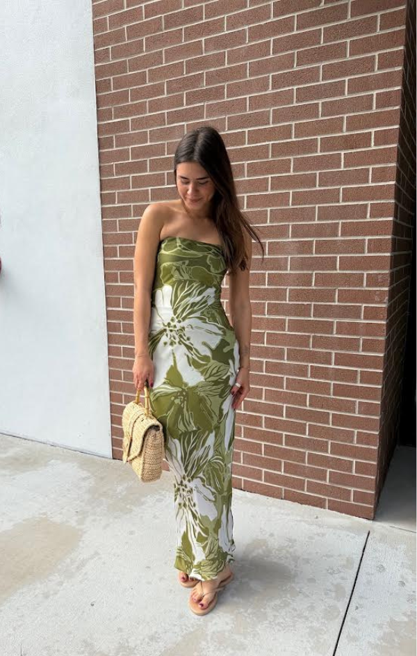 Strapless Maxi Dress