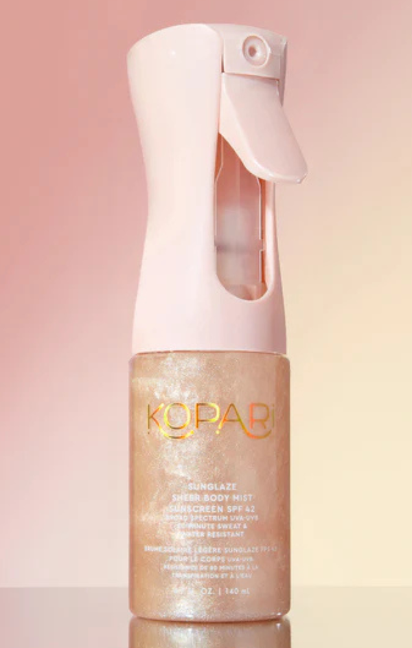 Sunglaze Sheer Body Mist Sunscreen