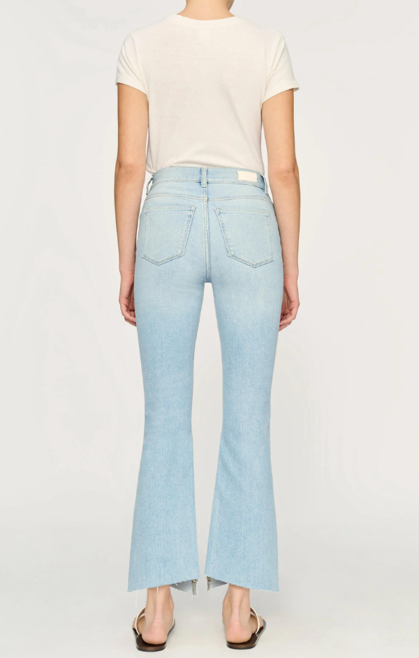 cropped summer denim jeans