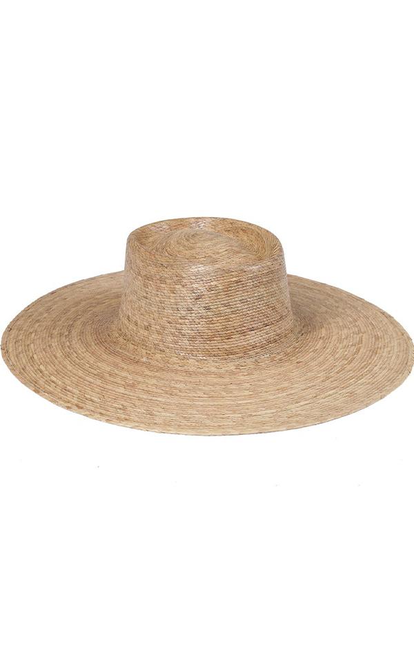 wide brim palm hat by lack of color
