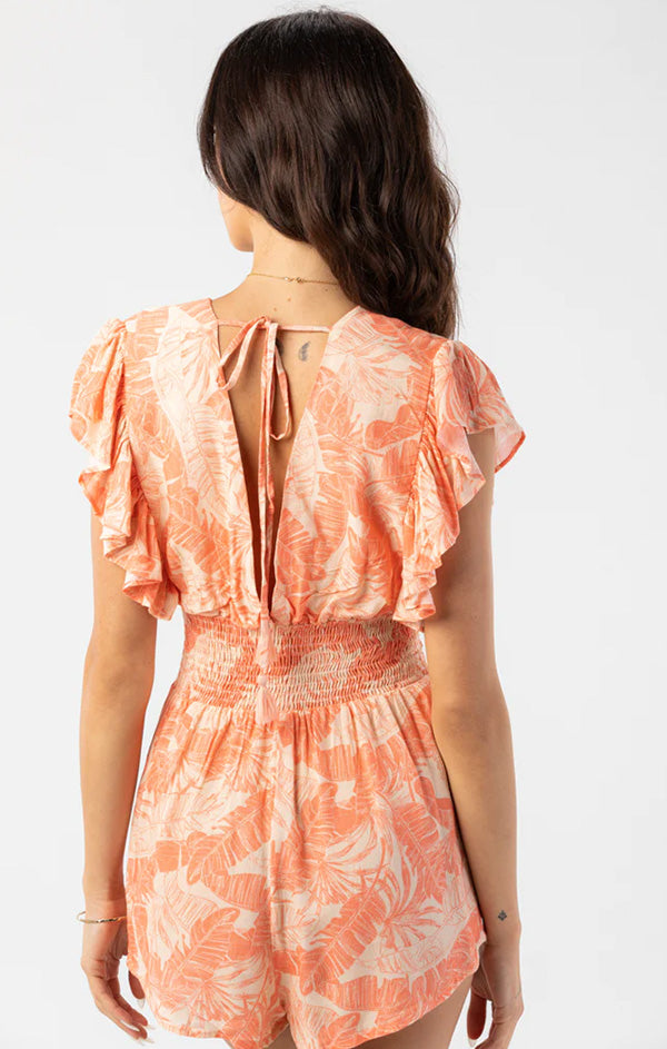 sir the label dahlia ruffle mini dress Dahlia Romper – Mint