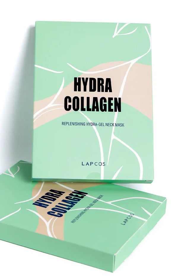 Masque pour le cou Hydra Collagène, paquet de 5