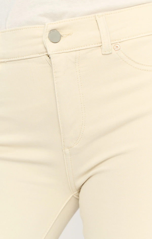 off white denim jeans
