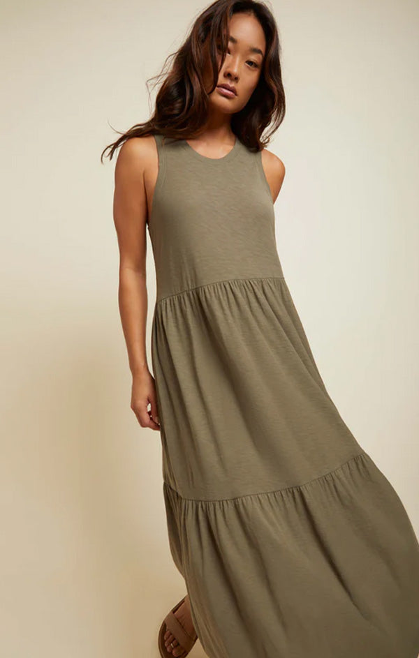 ivy green tank dress by nation