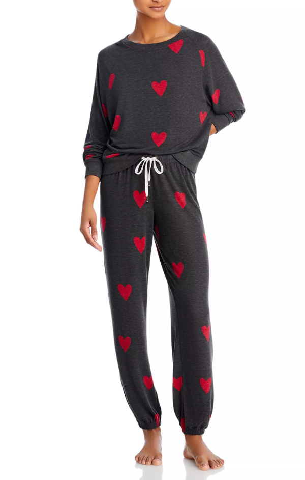 Star Seeker Long Set in Valentine Hearts