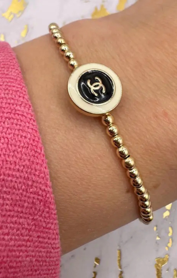 14K Gold Filled 3mm Beaded Bracelet