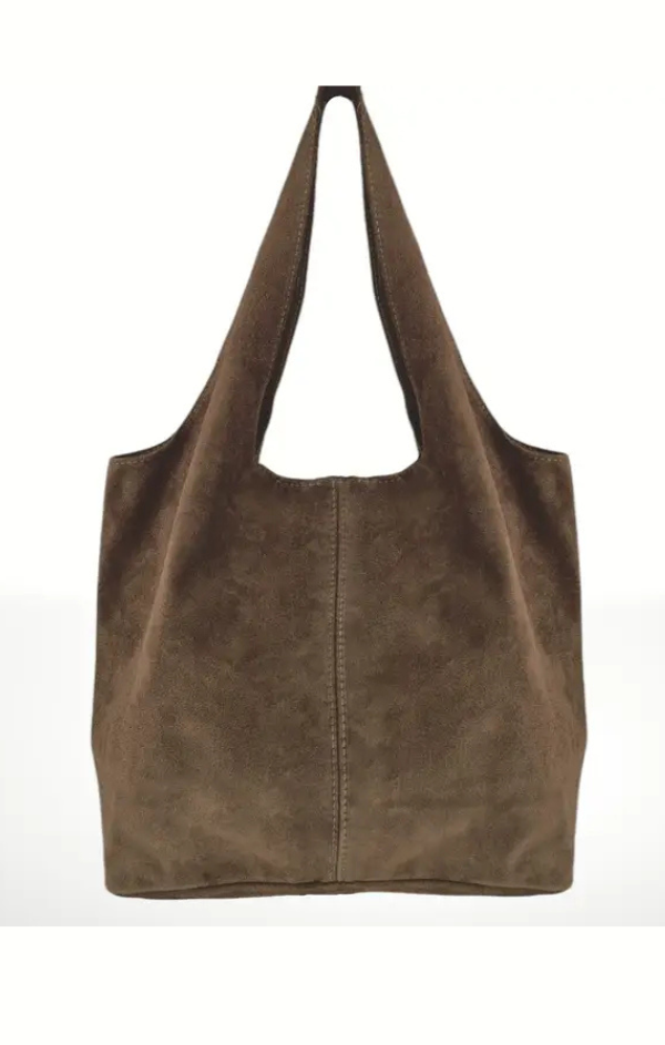 Italian Leather Shoulder Tote