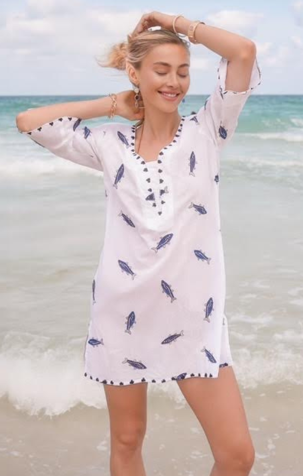 Marea Embroidered Tunic
