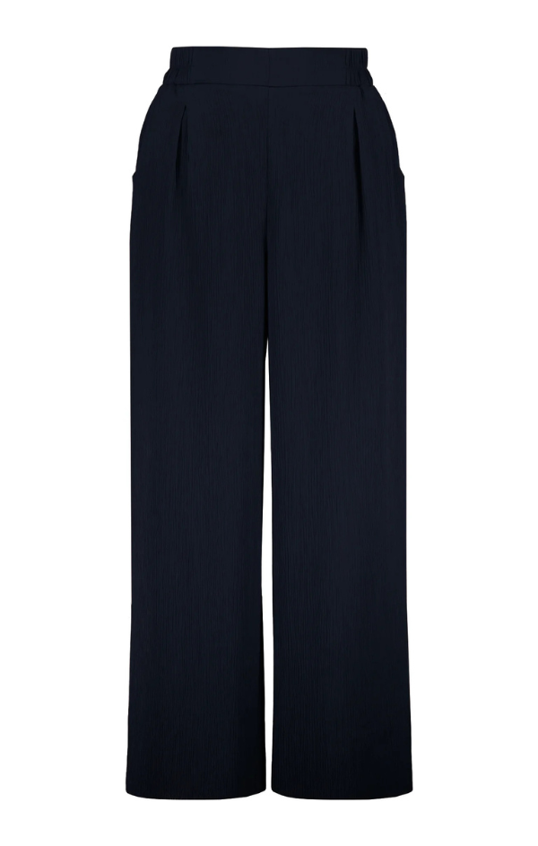 Micro Plisse Pull on Pant