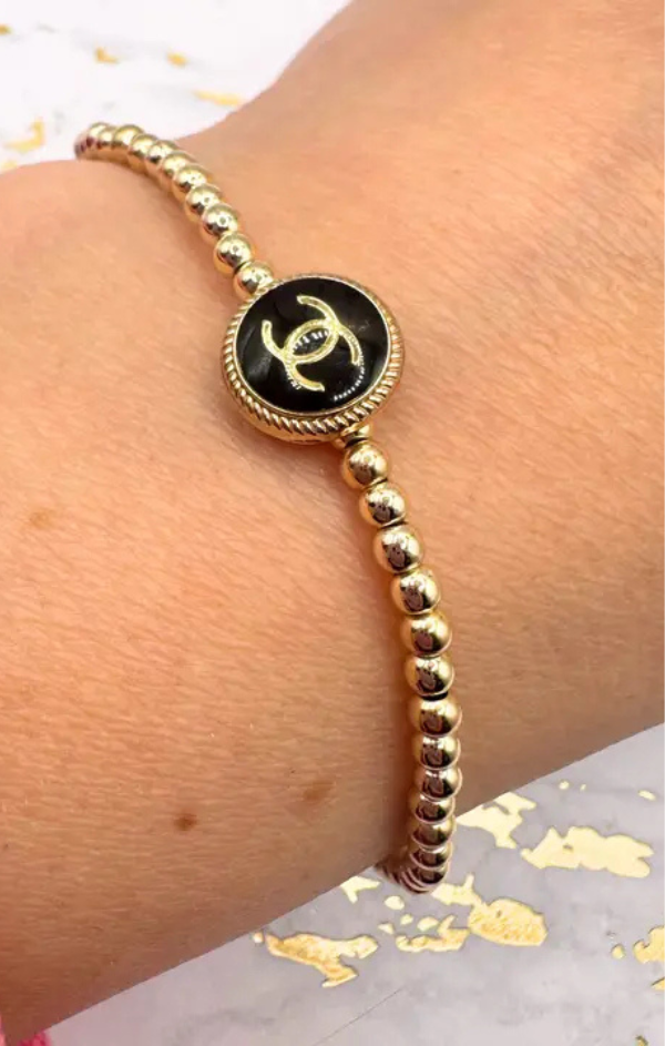 14K Gold Filled 3mm Beaded Bracelet