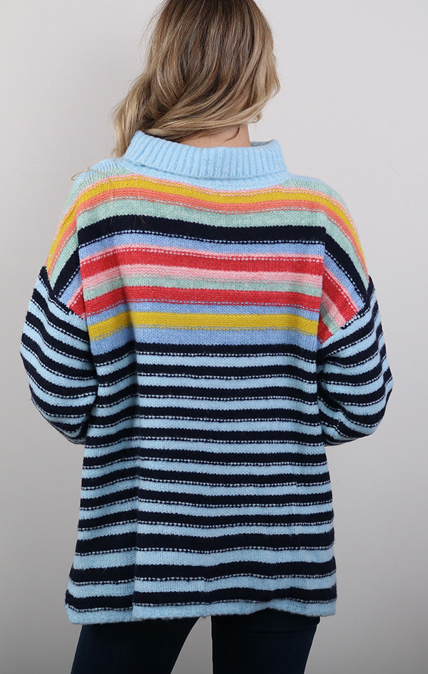 SeaHappy Knit Seasonal Striped Sweater