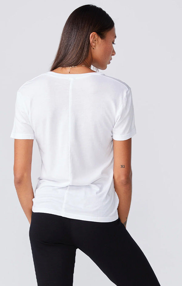 Relaxed V Neck Tee
