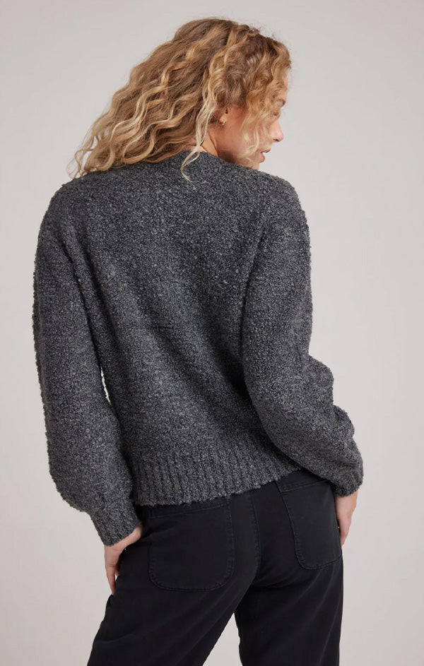 crew neck pullover knit sweater
