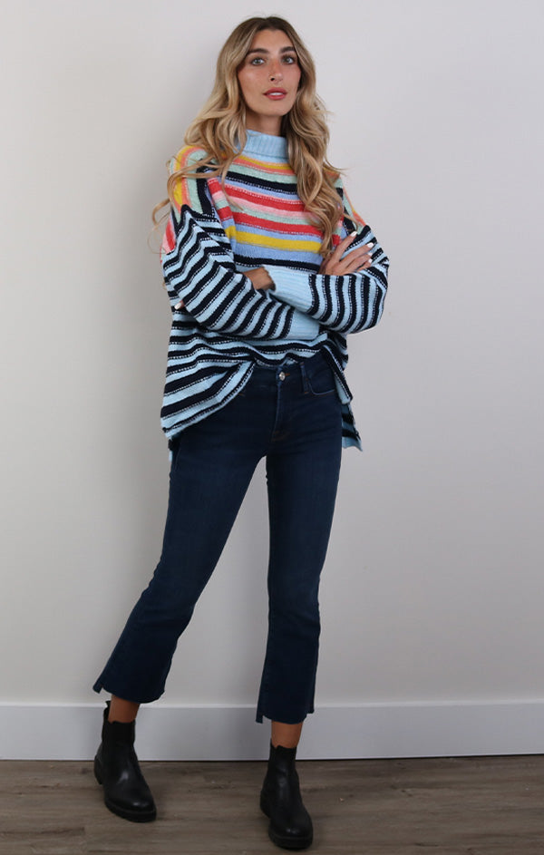 SeaHappy Knit Seasonal Striped Sweater