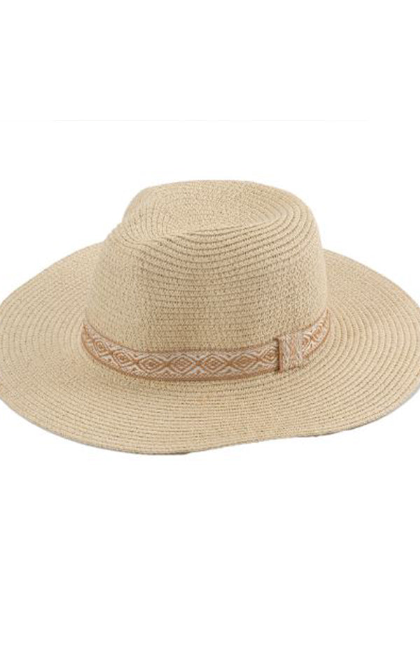 Bohemian Straw Hat