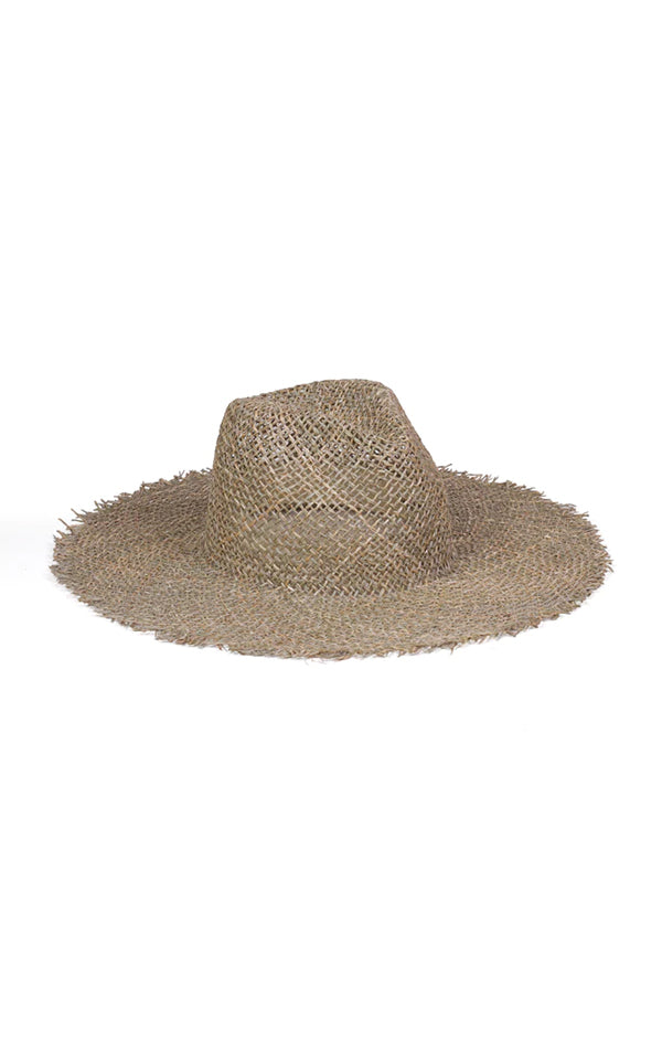 seagrass wide brim hat